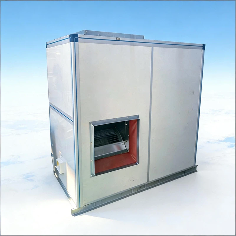 Ventilator Udara Segar Vertikal Pelat Baja Warna